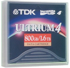 TDK 48989 - LTO4 Data Cartridge Tape, LTO, Ultrium-4, 800GB / 1.6TB LTO-4