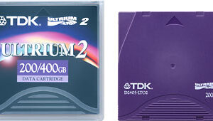 TDK LTO-2 D2405-LTO2 - Data Cartridge Tape, LTO-2, Ultrium-2, 200/400GB LTO2
